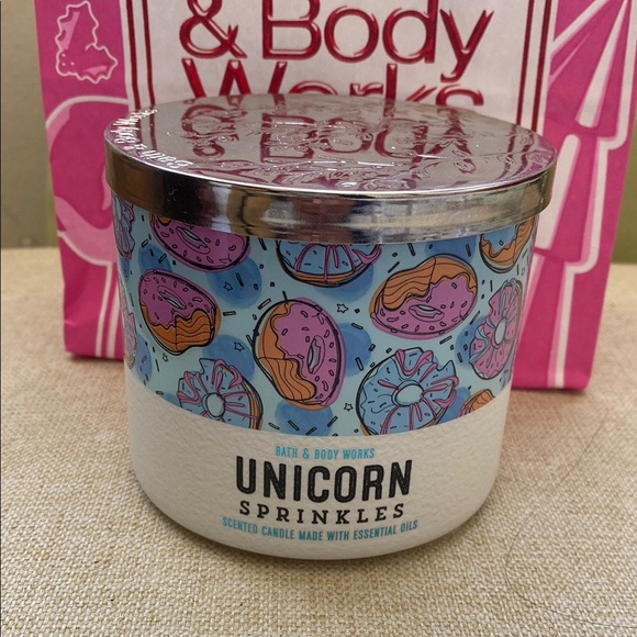 Bath & Body Works Other - Bath & Body Works Unicorn Sprinkles Scented Candle